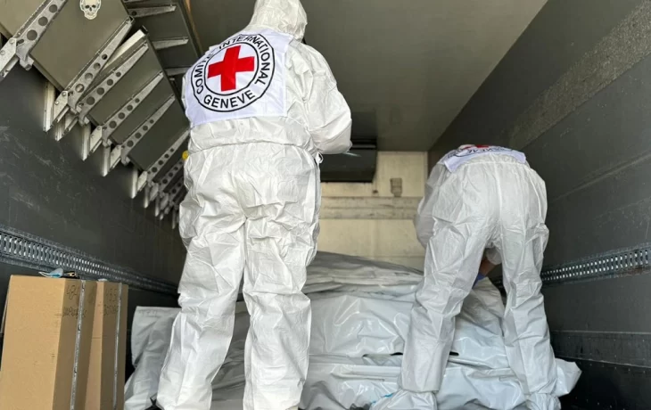 Украина получила тела еще 1000 погибших от России